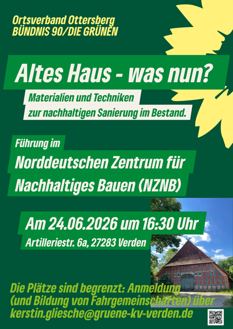 Altes Haus – was nun? Führung im Norddeutschen Zentrum für Nachhaltiges Bauen